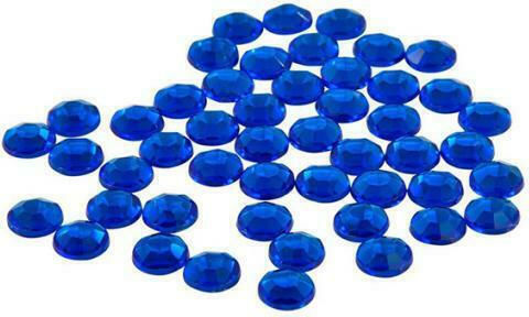 Simoni Racing Διακοσμητικά Strass Μπλε 50τμχ 8mm