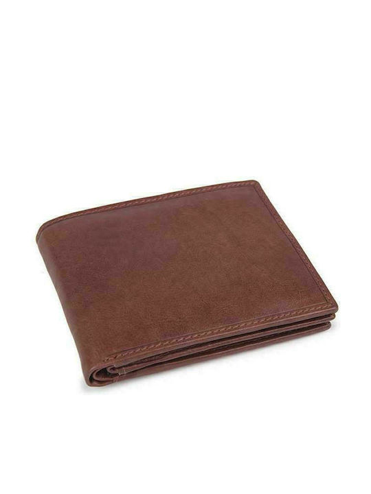 Leder Herren Geldbörse Klassisch Tabac Braun