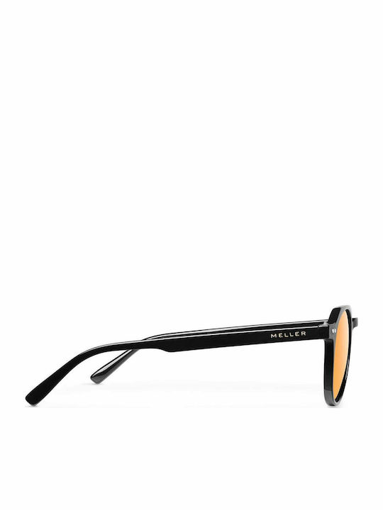 Meller Chauen Unisex Γυαλιά Ηλίου με Κοκκάλινο Σκελετό Black Orange Polarized CH-TUTORANGE