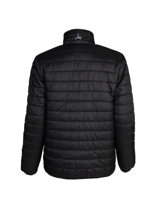 Apu 80519 Geacă pentru bărbați de iarnă Puffer Negru