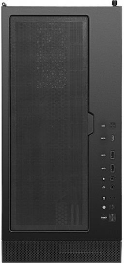 MSI MAG Vampiric 300R Gaming Midi Tower Κουτί Υπολογιστή με Πλαϊνό Παράθυρο και RGB Φωτισμό Μαύρο
