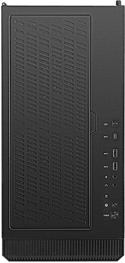 MSI MPG Velox 100P Airflow Gaming Midi Tower Κουτί Υπολογιστή με Πλαϊνό Παράθυρο και RGB Φωτισμό Μαύρο