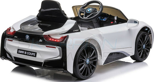BMW I8 One-Seater with Remote Control Licensed 12 Volt White for 1+ Years