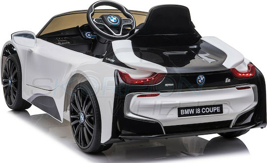 BMW I8 One-Seater with Remote Control Licensed 12 Volt White for 1+ Years