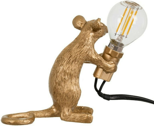 GloboStar Mouse Decorative Lamp Figure with Socket for Bulb E12