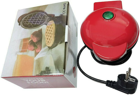 Mini Waffle Maker Βαφλιέρα για Στρογγυλές Βάφλες 350W