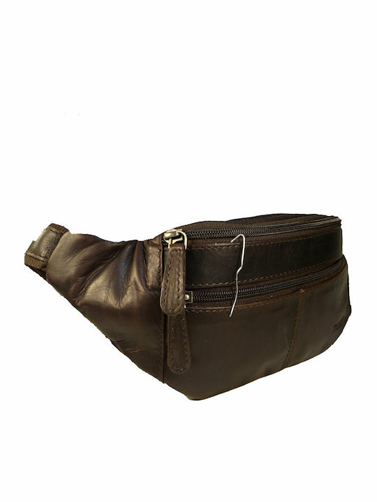 Herren Bum Bag Taille Braun