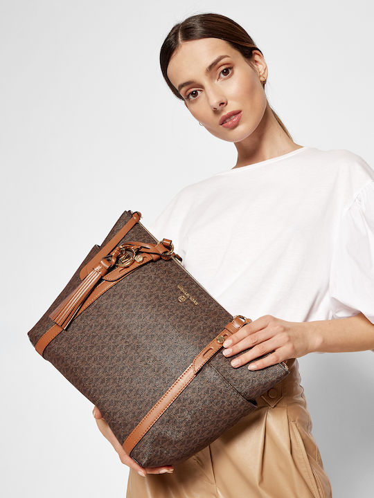 brown nomad michael kors