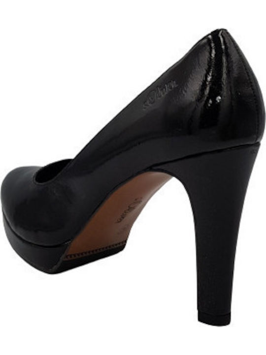 Patent Leather Black Heels