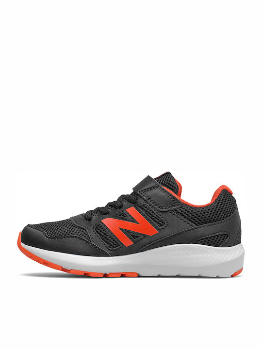 570 Kids Sneakers with Scratch Black
