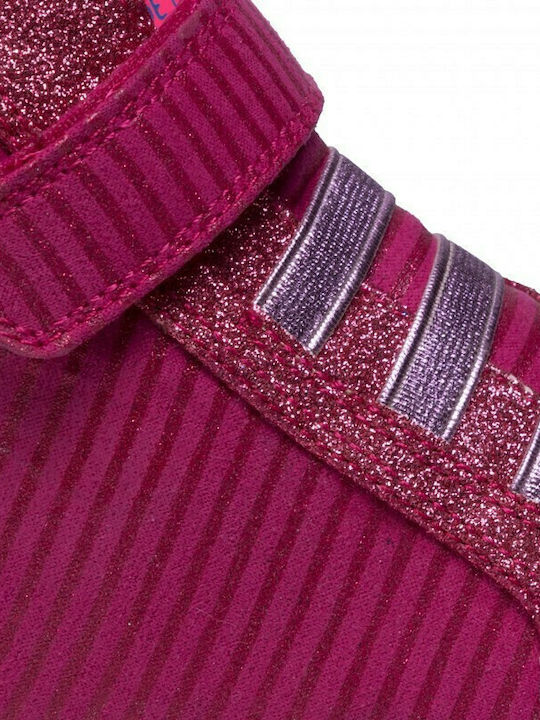 Kids Sneakers High Anatomic with Scratch Fuchsia
