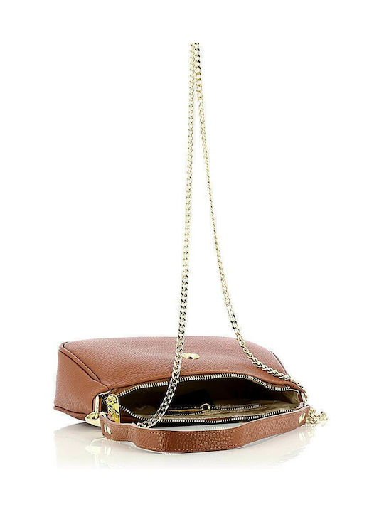 Leather Women's Bag Shoulder Tabac Brown