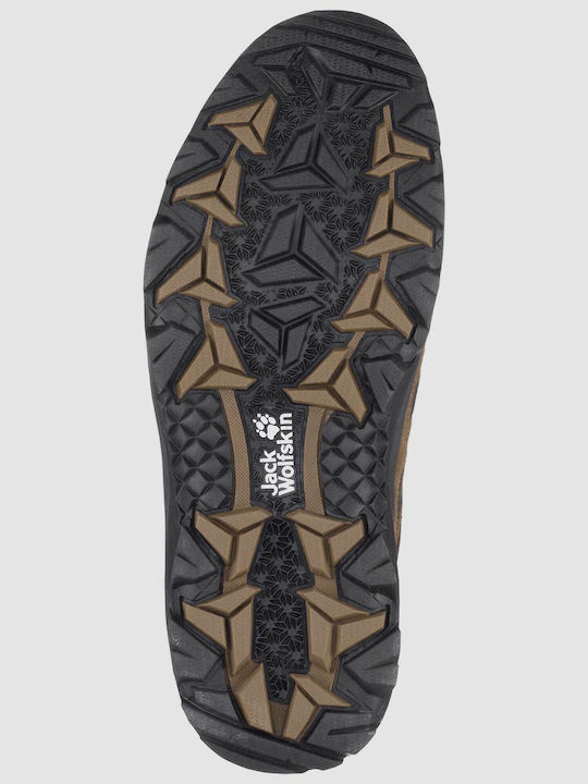 Jack Wolfskin Vojo 3 Texapore Low Мъжки Туристически обувки Кафяв