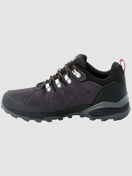 Jack Wolfskin Refugio Texapore Γυναικεία Ορειβατικά Παπούτσια Γκρι