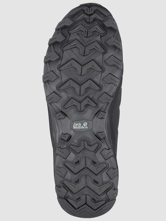 Jack Wolfskin Refugio Texapore Γυναικεία Ορειβατικά Παπούτσια Γκρι