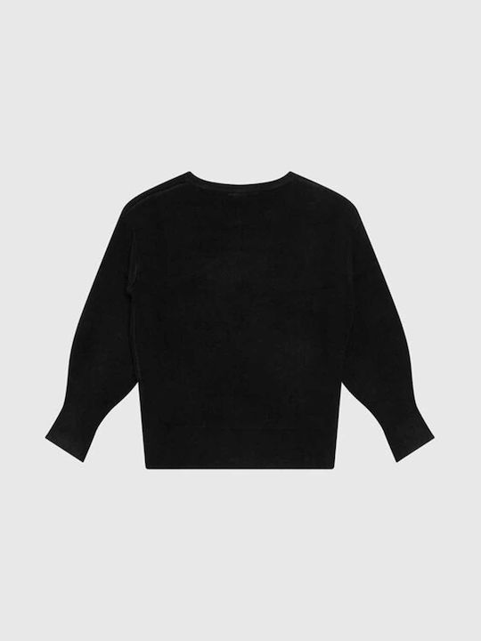 Guess Kids' Sweater Long Sleeve Black