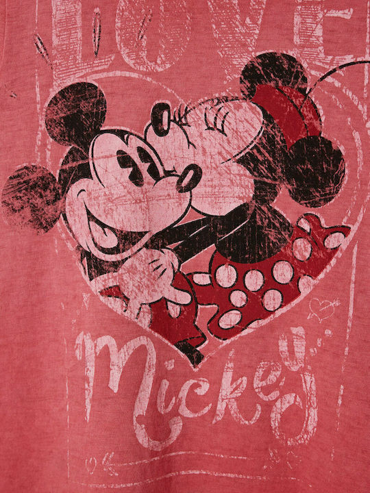 Детска блуза Розова Love Mickey