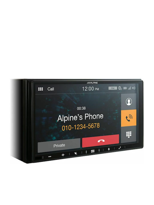 Alpine Car Audio System 2DIN (Bluetooth/USB/GPS/Apple-Carplay/Android-Auto) with Touch Screen 7"