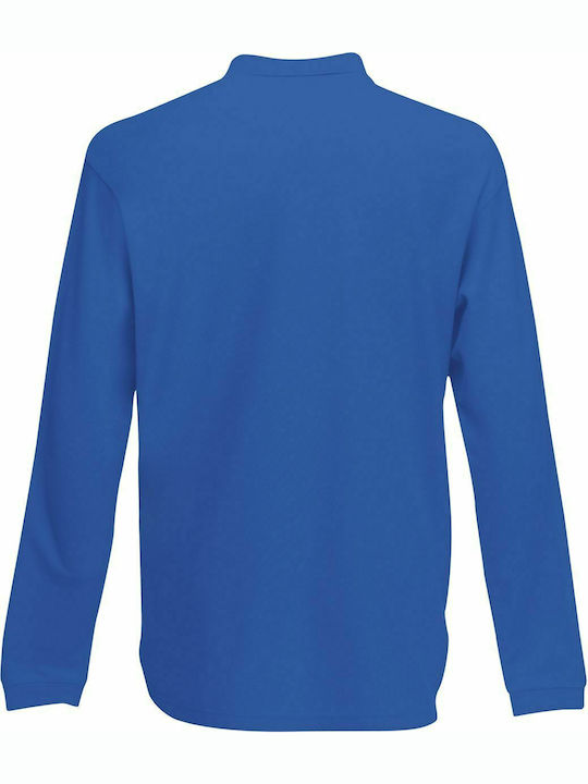 Kids' Polo Long Sleeve Blue