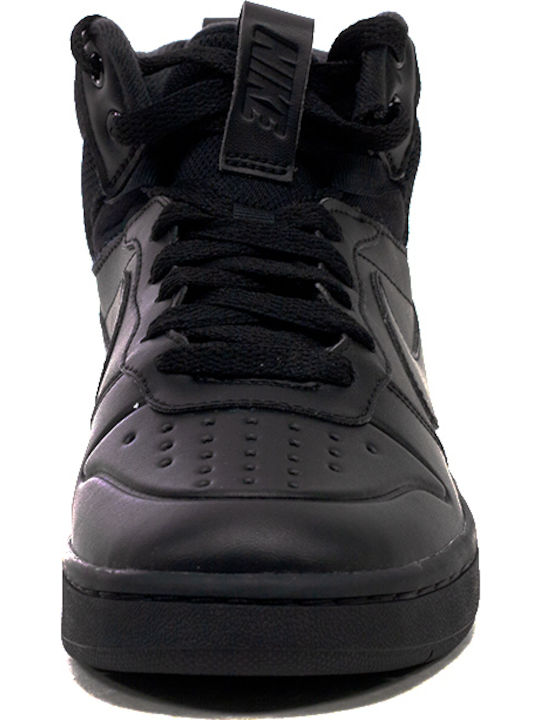 Court Borough Mid 2 Boot Gs Παιδικά Sneakers High Μαύρα