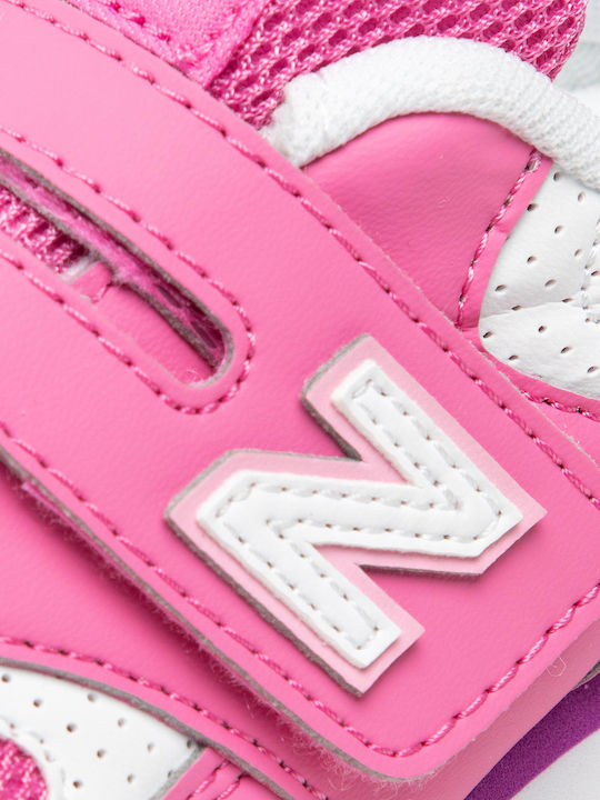 393 Kinder Sneakers Anatomisch mit Klettverschluss Rosa