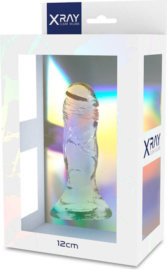 Dream Love XRay Cock Dildo realist Cu ventuză Clar 12cm