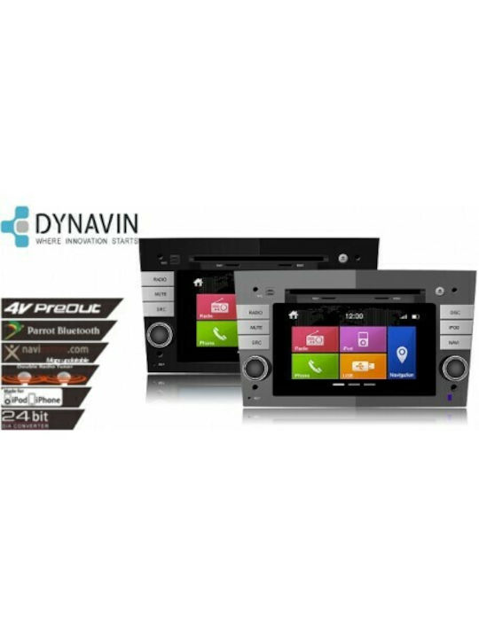 Dynavin Car Audio System for Opel Antara / Astra / Corsa / Zafira 2004-2010 (Bluetooth/USB/GPS/CD) with Touch Screen 6.2" U-N6-OP