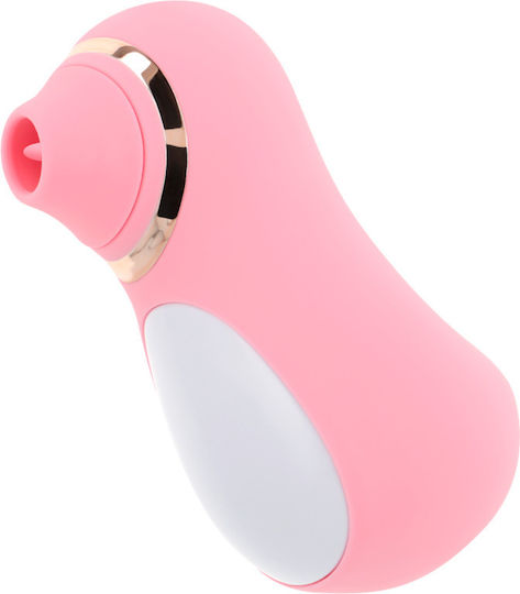 Ohmama Αναρροφητής με Δόνηση Clit Stimulating Vibrating Tongue Pink