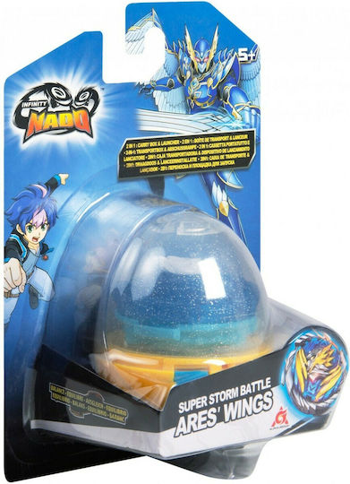 Just Toys Spinning Top V Egg Series for 5+ Years (Various Designs) 1pc