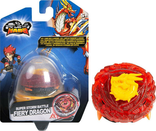 Just Toys Σβούρα V Egg Series Fiery Dragon για 5+ Ετών
