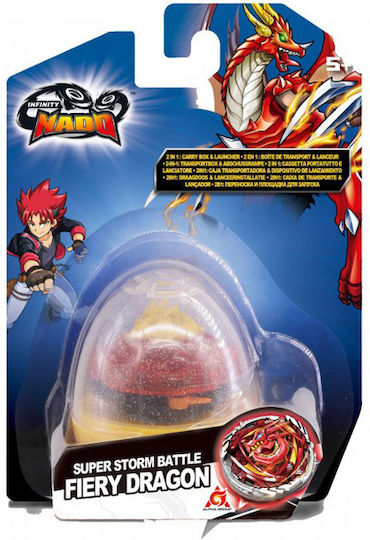 Just Toys Σβούρα V Egg Series Fiery Dragon για 5+ Ετών