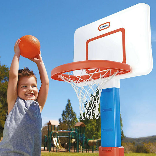 Little Tikes Kids' Basketball Hoop Outdoor with Stand and Ball Easy Score