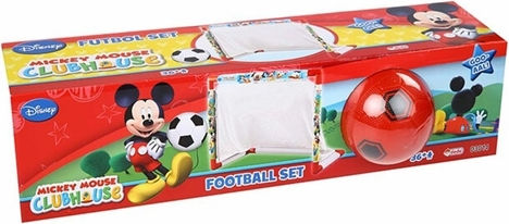 Dede Τέρμα Ποδοσφαίρου Εξωτερικού Χώρου Mickey Mouse Football Set