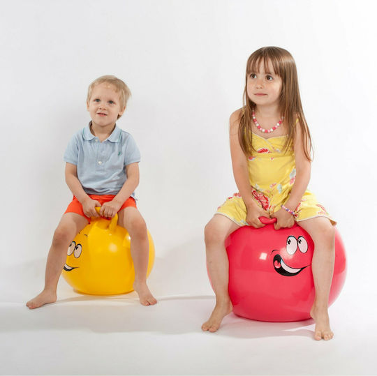 Gerardo’s Toys Χοπ Χοπ Fun Ball για 3+ Ετών Κίτρινο 45εκ.