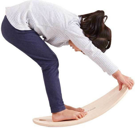Plan Toys Играчка Играчки за баланс Навъншна игра Wooden Balance Board