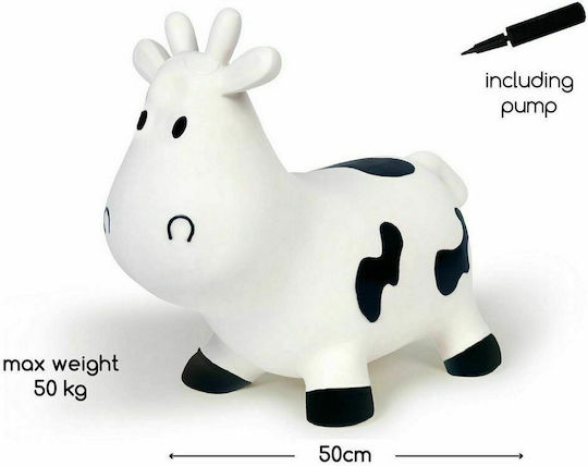 Hoppimals Hop Hop Cow for 1+ years Years White 27cm.