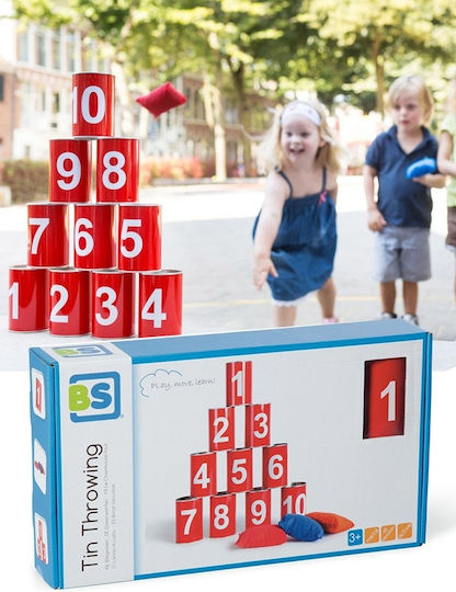 BS Toys Παιχνίδι Ρίψης Στόχου Εξωτερικού Χώρου Tin Throwing