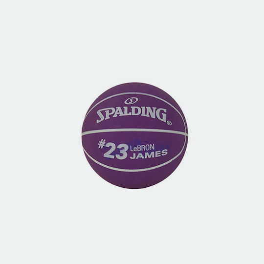Spalding Lebron James Lakers Kinderspaßball Lila