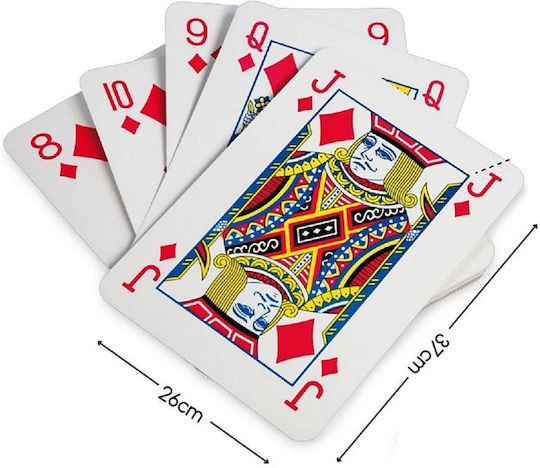 BS Toys Giant Card Game Spielkarten Mehrfarbig