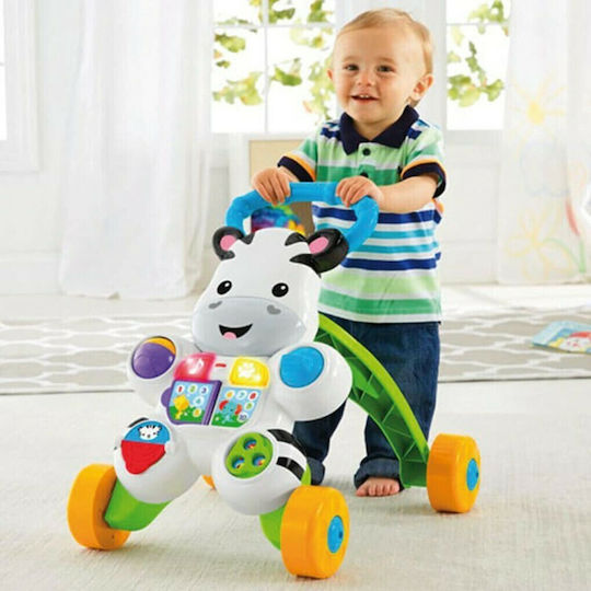 Fisher Price Zebra Animal for 6+ Months White
