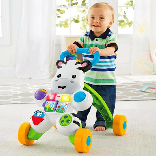 Fisher Price Zebra Animal for 6+ Months White