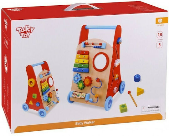 Tooky Toys За 12+ Месеца Бежова
