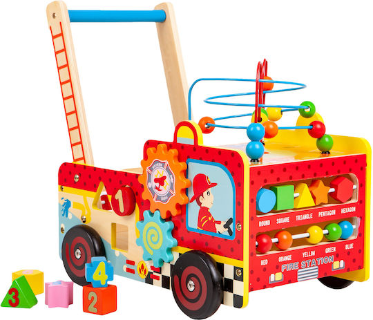 Ecotoys Fire Truck for 12+ Months Red