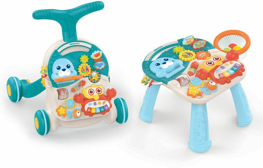 Kikka Boo Wobble Fun Baby Walker for 12++ Months 31005030068 Blue