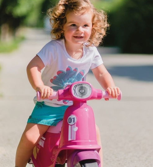Smoby Pink Ride On Scooter for 18+ Months
