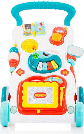 Chipolino Baby Push Walker for 12+ Months with Sounds Blue
