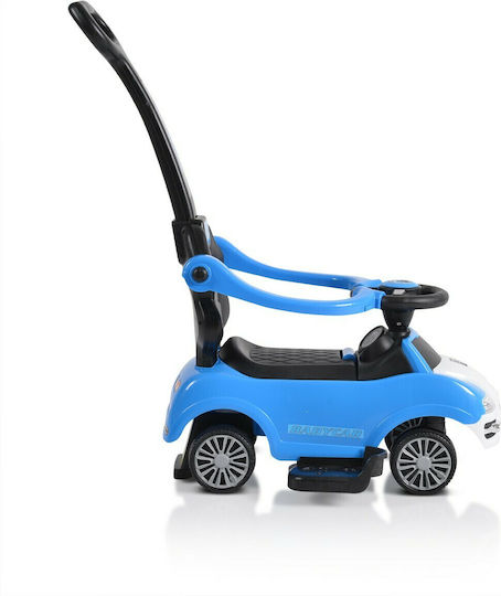 Moni Rider 308 Car Ride On with Parental Handle for 12+ Months Blue