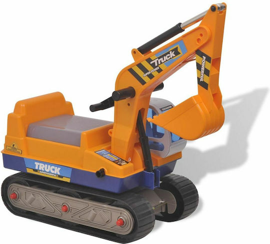 vidaXL Excavator Walking Car Ride On For 12+ Months Orange