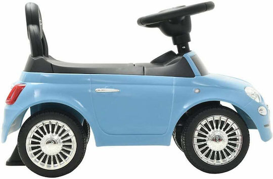 vidaXL Количка Fiat 500 Езда На За 12+ Месеца Синя