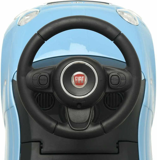 vidaXL Количка Fiat 500 Езда На За 12+ Месеца Синя